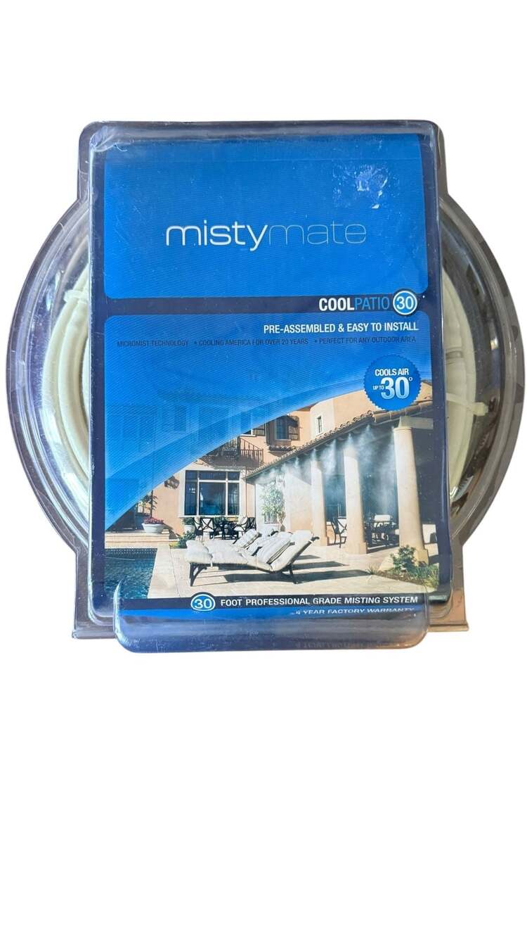 MistyMate Cool Patio 30 Foot Professional Grade Misting System